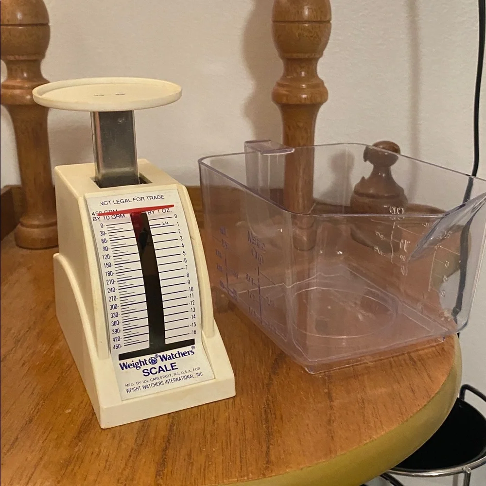 Weight Watchers Vintage Plastic Kitchen Scale - Picture 4 of 5